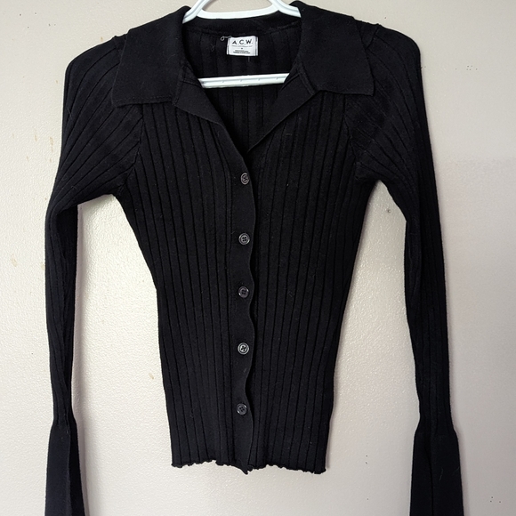 Bodycon button up cardigan - Picture 1 of 4